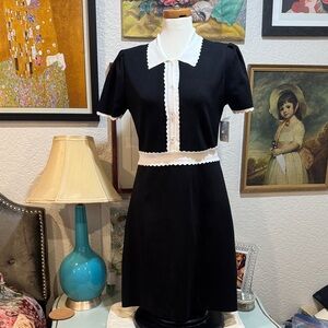 Black and White Dress